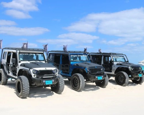 Pirate Jeep Sightseeing Adventure - Bahamas